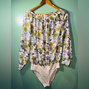 LOFT Floral Print Blouse